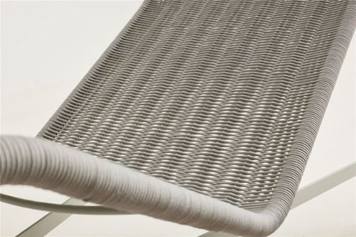 HAY Palissade Cord Chaiselongue L: 164,5 cm - Himmelgrau