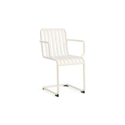 HAY Palissade Cantilever Armchair H: 81,5 cm - Cream White