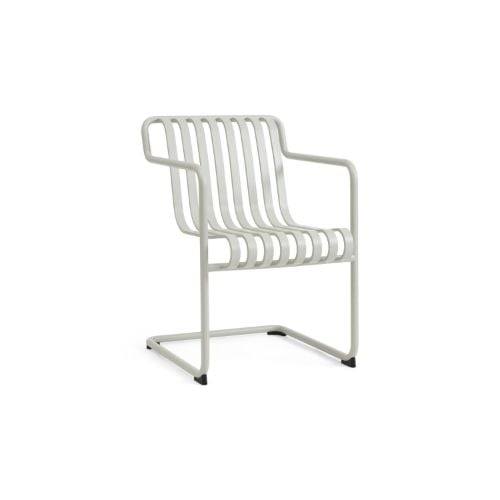 HAY Palissade Cantilever Dining Armchair H: 80 cm - Sky Grey