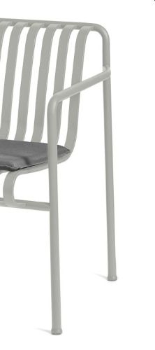 HAY Palissade Esszimmerstuhl SH: 45 cm – Himmelgrau