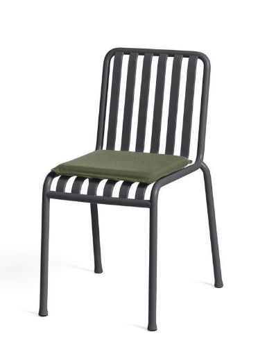 HAY Palissade Stuhl SH: 45 cm - Anthrazit