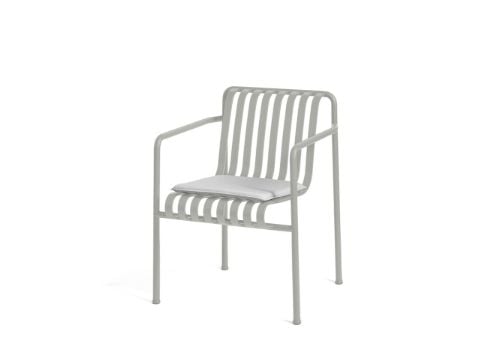HAY Palissade Dining Armchair Seat Cushion 41,5x41,5 cm - Sky Grey 