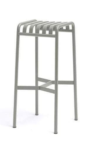 HAY Palissade Bar Stool H: 78 cm - Sky Grey 