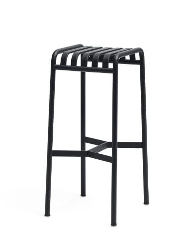 HAY Palissade Bar Stool H: 78 cm - Anthracite 