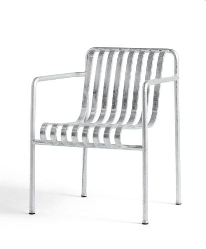 HAY Palissade Dining Armchair - Hot Galvanised