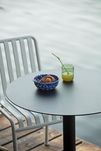 HAY Palissade Cone Tisch Ø: 90 cm – Anthrazit