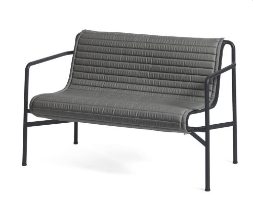 HAY Palissade Dining Bench Steppkissen 107,5 x 104,5 cm – Anthrazit