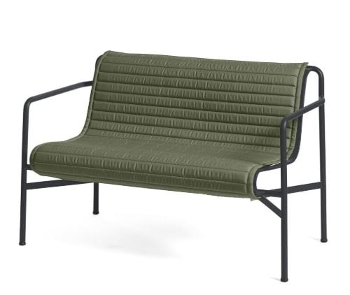HAY Palissade Dining Bench Steppkissen 107,5 x 104,5 cm – Olive