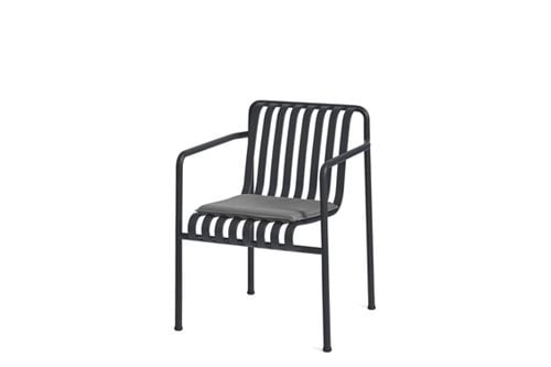 HAY Palissade Dining Armchair Seat Cushion 41,5x41,5 cm - Anthracite 