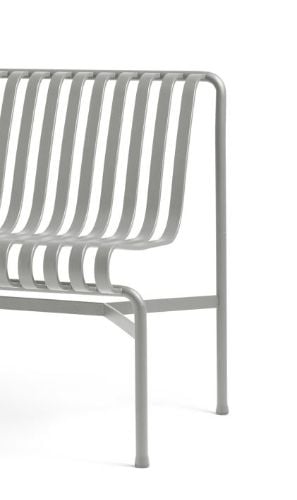 HAY Palissade Esszimmerbank ohne Armlehne L: 120 cm – Himmelgrau