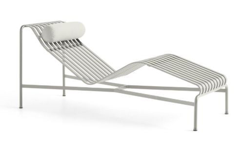 HAY Palissade Chaise Lounge Kopfstützenkissen 49,5 x 195 cm – Himmelgrau