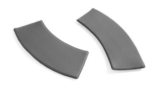 HAY Palissade Park Dining Bench Cushion In-Out / Set Of 2 L: 121,5/127 cm - Anthracite