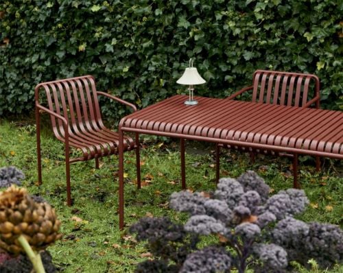 HAY Palissade Tisch 170x90 cm - Eisenrot