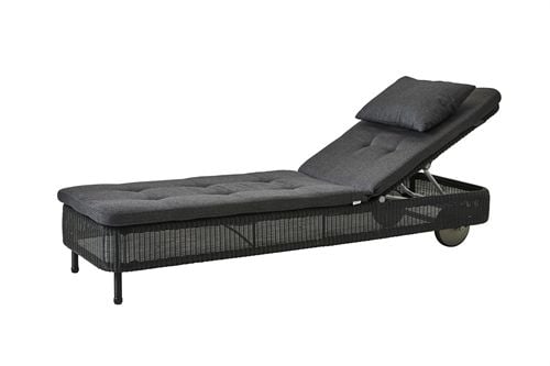 Cane-line Outdoor Presley Kissenset für Sonnenkinderwagen – Schwarz Farbcode: YSN98