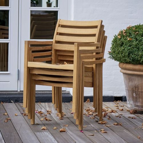 Mandalay York Gartenstuhl H: 86 cm - Teak