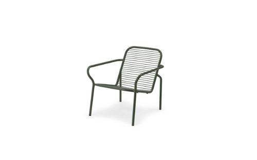 Normann Copenhagen Outdoor Vig Lænestol  - Mørkegrøn
