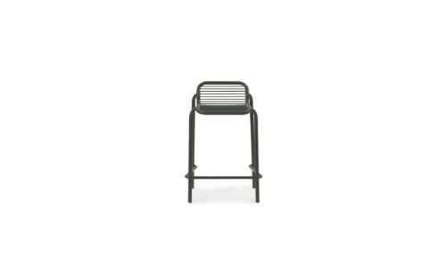Normann Copenhagen Outdoor Vig Barhocker SH: 65 cm – Dunkelgrün