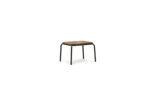 Normann Copenhagen Outdoor Vig Robinie Bord 55x45 cm - Mørkegrøn
