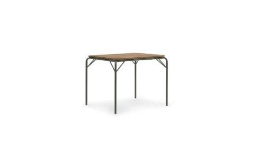 Normann Copenhagen Outdoor Vig Robinie Bord 90x90 cm - Mørkegrøn