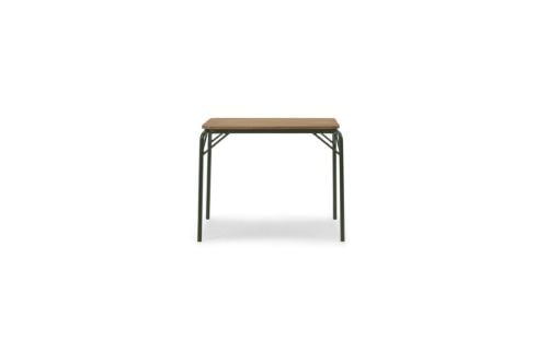Normann Copenhagen Outdoor Vig Robinie Tisch 80x90 cm - Dunkelgrün