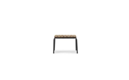 Normann Copenhagen Outdoor Vig Robinie Tisch 55x45 cm – Schwarz