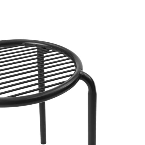 Normann Copenhagen Outdoor Vig Hocker - Schwarz