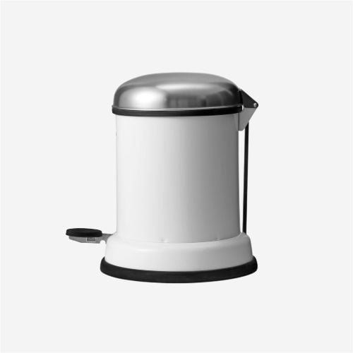 Vipp 14 Treteimer H: 37 cm 8 L - Weiß