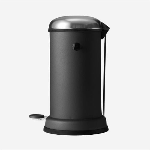 Vipp 15 Treteimer H: 52 cm 14 L - Schwarz