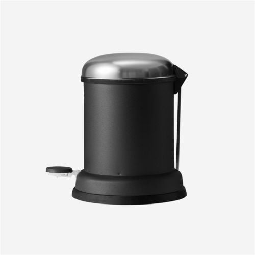 Vipp 14 Treteimer H: 37 cm 8 L - Schwarz