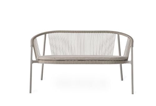 Vipp 721 Lagrasse Zweisitzer SH: 39,5 cm - Dune Sand 