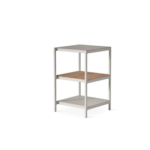 Vipp 740 Open-Air Outdoor-Kücheneinheit Klein L: 59 cm - Teak/Aluminium