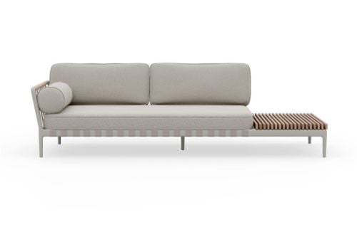 Vipp 720 Outdoor Open-Air Sofa Open End Right L: 246 cm - Beige