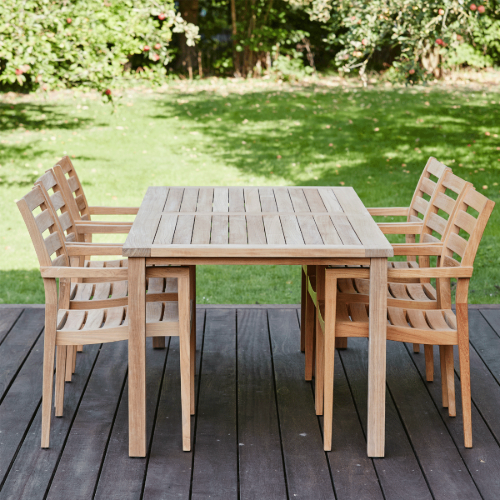 Mandalay Cambridge Gartentisch L: 200 cm - Teak
