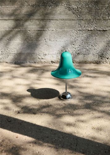 Verpan Pantop Tragbare Lampe Ø: 18 cm - Metall/Hellblaugrün