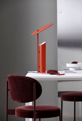 Verpan Reflect Tischlampe H: 60 cm - Rot