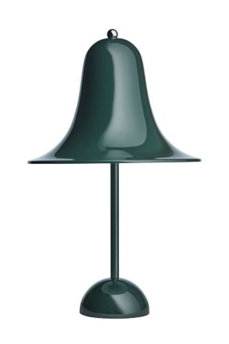 Verpan Pantop Ø23 Bordlampe H: 38 cm - Dark Green