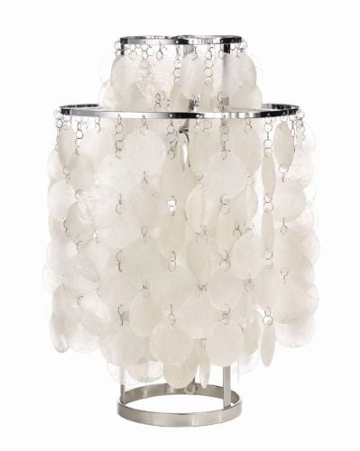 Verpan Fun 2TM Bordlampe H: 43 cm - Krom