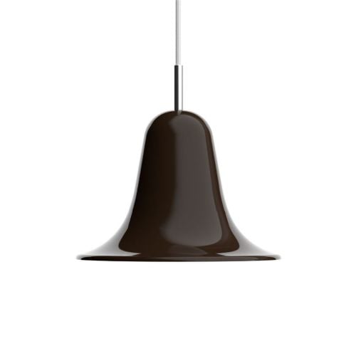 Verpan Pantop Pendel Ø: 23 cm - Metal/Pitch Brown