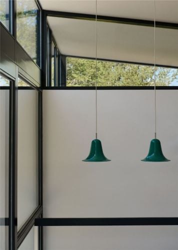 Verpan Pantop Pendel Ø: 23 cm - Metall/Pechbraun
