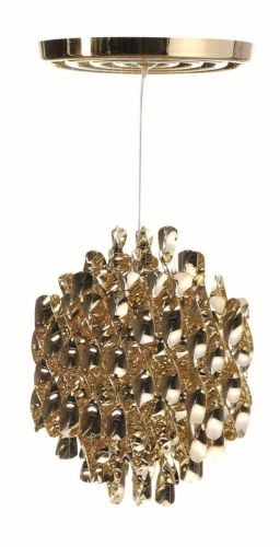 Verpan Spiral SP1 Pendant Ø: 48 cm - Guld