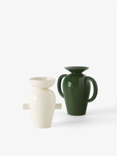 &Tradition Momento Vase JH40 H: 27 cm - Creme