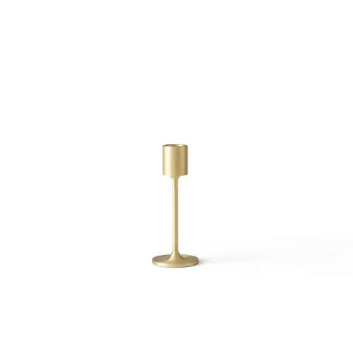 &Tradition SC58 Collect Candleholder H: 13cm - Brushed Brass