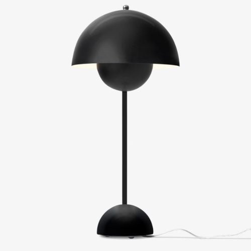 &Tradition Flowerpot VP3 Tischlampe H: 50 cm - Matt Schwarz