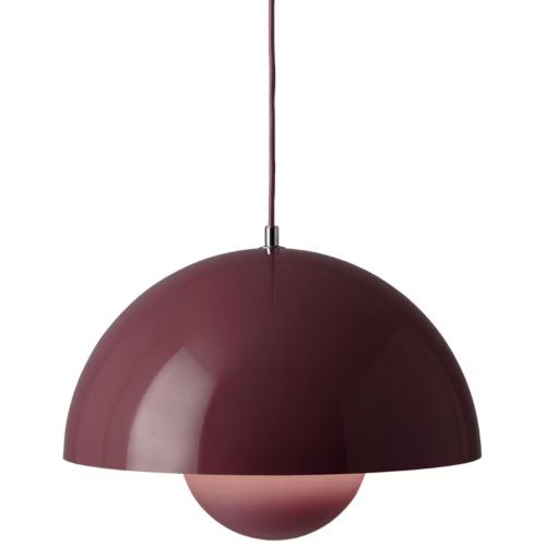 &Tradition Flowerpot VP7 Pendel Ø: 37 cm - Dark Plum