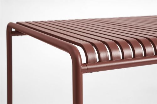 HAY Palissade Tisch 90x220 cm - Eisenrot