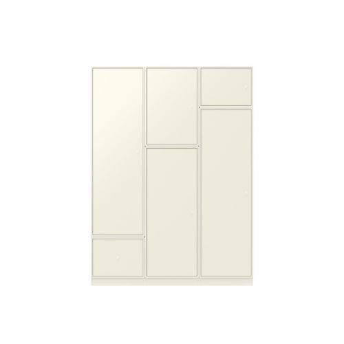 Montana Wardrobe System 04 186,3x142,8 cm - Vanilla