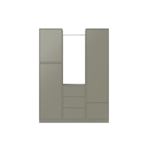 Montana Wardrobe System 06 186,4x142,8 cm - Fennel