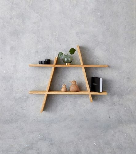 Andersen Furniture A Regal groß 78 x 67 x 12 cm – geölte Natureiche