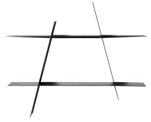 Andersen Furniture A Shelf Large 78x67x12 cm - Sort Stål