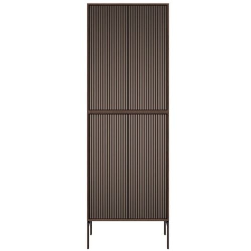 Vipp Chimney Hero 4 Cabinet H: 180,5 cm - Dark Oak/Marble